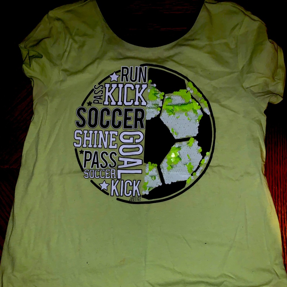 Justice Soccer Shirt